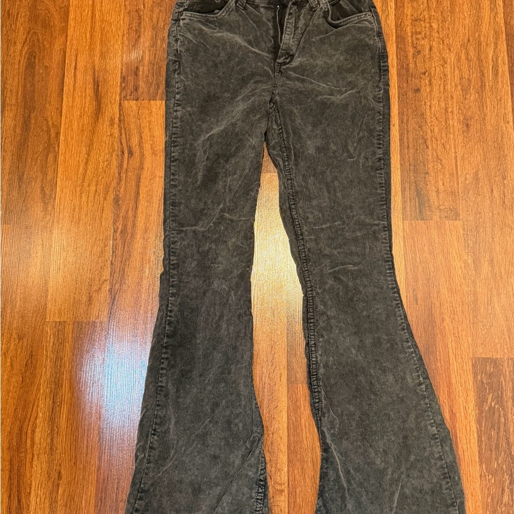 BDG Felt Dark Gray Corduroy High-Rise Jeans